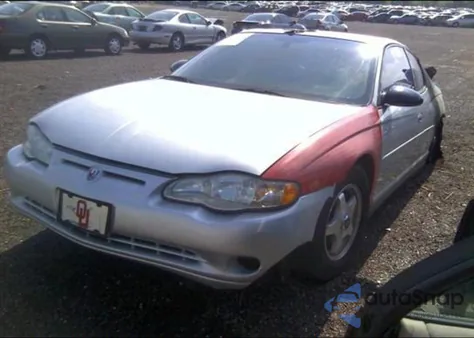 2004 Chevrolet Monte Carlo Ls из США, поврежденный, VIN 2G1WW12E049270616